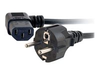 C2G Universal Power Cord - strömkabel - power CEE 7/7 till power IEC 60320 C13 - 2 m 88534