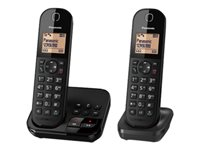 Panasonic KX-TGC422G - trådlös telefon - svarssysten med nummerpresentation + 1 extra handuppsättning KX-TGC422GB