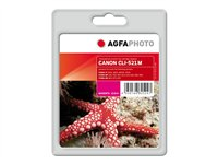 AgfaPhoto - magenta - kompatibel - bläckpatron APCCLI521MD
