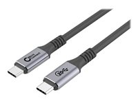 MicroConnect Premium - USB typ C-kabel - 24 pin USB-C till 24 pin USB-C - 2 m USB3.2CC2