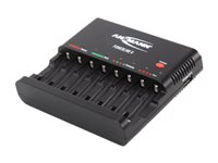 ANSMANN Powerline 8 batteriladdare/strömadapter - USB 1001-0006
