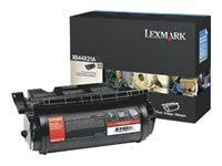 Lexmark - Extra lång livslängd - svart - original - tonerkassett X644X21E