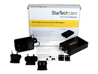 StarTech.com SDI till HDMI-konverterare – 3G SDI till HDMI-adapter med SDI-loop through-utdata - videokonverterare - svart SDI2HD
