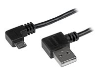 StarTech.com Micro-USB-kabel med rätvinkliga anslutningar - M/M - 2 m - USB-kabel - mikro-USB typ B till USB - 2 m USB2AUB2RA2M