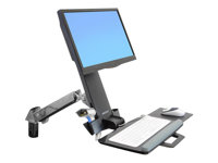 Ergotron StyleView monteringssats - för LCD-skärm/tangentbord/mus/streckkodsläsare - polerat aluminium 45-266-026