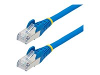 StarTech.com 7m CAT6a Ethernet Cable - Blue - Low Smoke Zero Halogen (LSZH) - 10GbE 500MHz 100W PoE++ Snagless RJ-45 w/Strain Reliefs S/FTP Network Patch Cord - patch-kabel - 7 m - blå NLBL-7M-CAT6A-PATCH