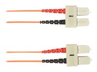 Black Box patch-kabel - 1 m - orange FOCMR50-001M-SCSC-OR
