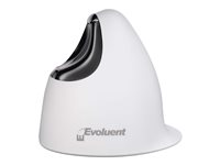 Evoluent VerticalMouse 4 Right Mac - vertikal mus - Bluetooth - vit VM4RB