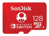 SanDisk - flash-minneskort - 128 GB - mikroSDXC UHS-I SDSQXAO-128G-GNCZN