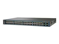 Cisco Catalyst 3560V2-48PS - switch - 48 portar - Administrerad - rackmonterbar WS-C3560V2-48PS-E