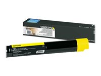 Lexmark - Extra lång livslängd - gul - original - tonerkassett - LCCP C950X2YG