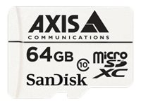 AXIS Surveillance - flash-minneskort - 64 GB - microSDXC 5801-961
