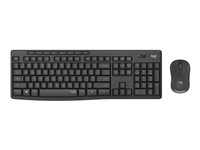 Logitech MK295 Silent - sats med tangentbord och mus - italiensk - grafit Inmatningsenhet 920-009797