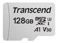 Transcend 300S - flash-minneskort - 128 GB - microSDXC TS128GUSD300S