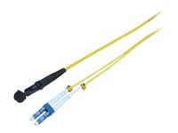 MicroConnect nätverkskabel - 0.5 m - gul FIB4310005