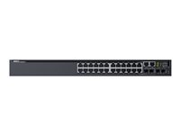 Dell Networking S3124P - switch - 24 portar - Administrerad - rackmonterbar 210-AIMO