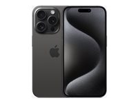 Apple iPhone 15 Pro - svart titan - 5G smartphone - 128 GB - GSM MTUV3QN/A