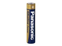 Panasonic Alkaline Power LR03APB/4BP batteri - 4 x AAA - alkaliskt LR03APB/4BP