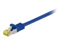 MicroConnect nätverkskabel - 1 m - blå SFTP701B
