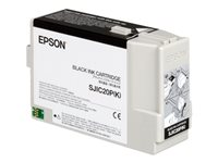 Epson SJIC20P(K) - svart - original - bläckpatron C33S020490