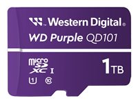 WD Purple WDD100T1P0C - flash-minneskort - 1 TB - microSDXC WDD100T1P0C
