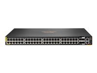 HPE Aruba 6200M 48G Class4 PoE 4SFP+ Switch - switch - max. staplingsavstånd 10 kms - 48 portar - Administrerad - rackmonterbar R8Q70A