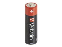 Verbatim batteri - 24 x AA / LR6 - alkaliskt 49505