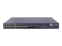 HPE 5800-24G-PoE Switch - switch - 24 portar - Administrerad JC099A