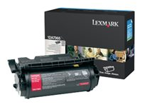 Lexmark - svart - original - tonerkassett 12A7365