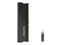 AORUS RGB - DDR4 - sats - 16 GB: 2 x 8 GB - DIMM 288-pin - 3733 MHz / PC4-29800 - ej buffrad GP-ARS16G37D