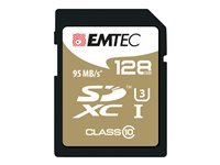 EMTEC SpeedIN' - flash-minneskort - 128 GB - SDXC UHS-I ECMSD128GXC10SP