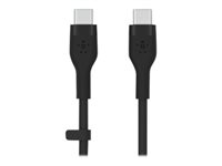 Belkin BOOST CHARGE - USB typ C-kabel - 24 pin USB-C till 24 pin USB-C - 2 m CAB009bt2MBK