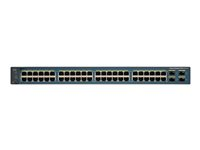 Cisco Catalyst 3560V2-48TS - switch - 48 portar - Administrerad - rackmonterbar WS-C3560V2-48TS-S