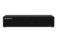 Black Box SECURE KVS4-2004HVX - omkopplare för tangentbord/video/mus/ljud - 4 portar - TAA-kompatibel KVS4-2004HVX