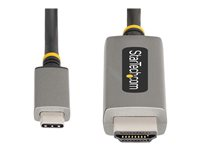 StarTech.com 3ft (1m) USB-C to HDMI Adapter Cable, 8K 60Hz, 4K 144Hz, HDR10, USB Type-C to HDMI 2.1 Video Converter Cable, USB-C DP Alt Mode/USB4/Thunderbolt 3/4 Compatible - USB-C Laptop to HDMI Monitor (134B-USBC-HDMI211M) - adapterkabel - 1 m 134B-USBC-HDMI211M
