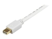 StarTech.com 6ft Mini DisplayPort to VGA Adapter Cable mDP to VGA - White - videokonverterare - vit MDP2VGAMM6W