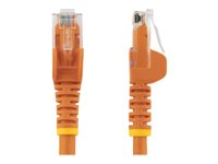 StarTech.com Cat6-patchkabel med hakfria RJ45-kontakter – 3 m, orange - patch-kabel - 3 m - orange N6PATC3MOR