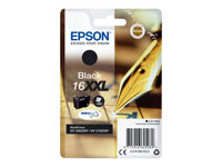 Epson 16XXL - XL - svart - original - bläckpatron C13T16814012