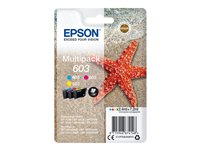 Epson 603 Multipack - 3-pack - gul, cyan, magenta - original - bläckpatron C13T03U54020