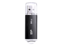 SILICON POWER Ultima U02 - USB flash-enhet - 4 GB SP004GBUF2U02V1K