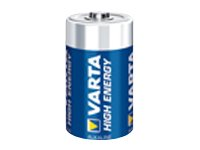 Varta High Energy batteri x C - alkaliskt 04914 121 111