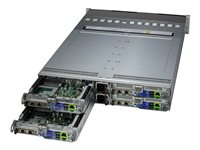 Supermicro BigTwin SuperServer 221BT-HNC8R - kan monteras i rack ingen CPU - 0 GB - ingen HDD SYS-221BT-HNC8R