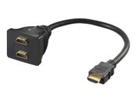 MicroConnect HDMI-delare - 20 cm HDM19M19F19F