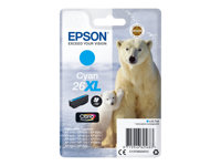 Epson 26XL - XL - cyan - original - bläckpatron C13T26324022