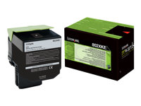 Lexmark - svart - original - tonerkassett 80C2XKE