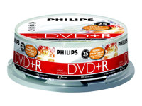 Philips DR4I6B25F - DVD+R x 25 - 4.7 GB - lagringsmedier DR4I6B25F/00