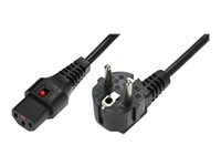 MicroConnect - strömkabel - power IEC 60320 C13 till power CEE 7/7 - 3 m EL234S