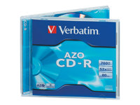 Verbatim AZO Crystal - CD-R x 10 - 700 MB - lagringsmedier 43327