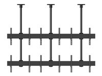 Multibrackets M Pro MBC3X2U2 monteringssats - för 12 LCD-bildskärmar - svart 7350073733606