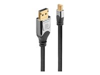 Lindy CROMO - DisplayPort-kabel - Mini DisplayPort till DisplayPort - 3 m 36313